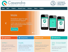 Tablet Screenshot of cassandralab.com